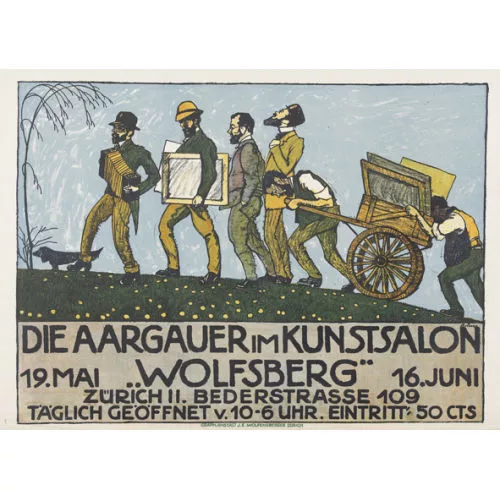 Ernest Bolens — "Die Aargauer im Kunstsalon".