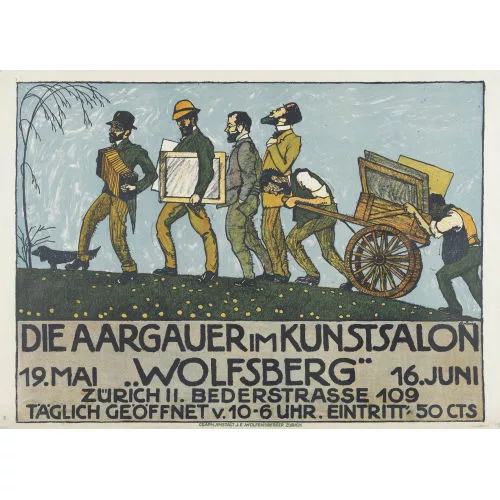 Ernest Bolens — "Die Aargauer im Kunstsalon Wolfsberg".