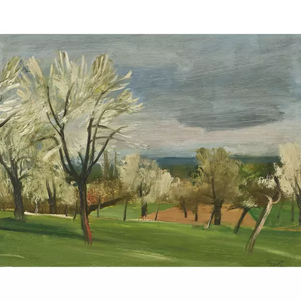Obstbäume im Frühling