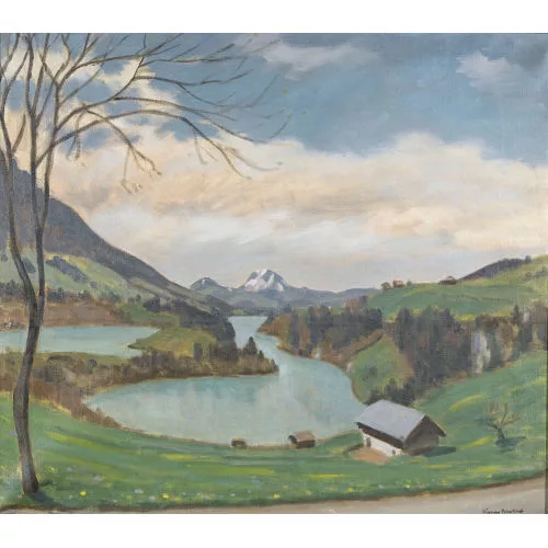 Ernest Hiram Brülhart — "Lac de Montsalvens".