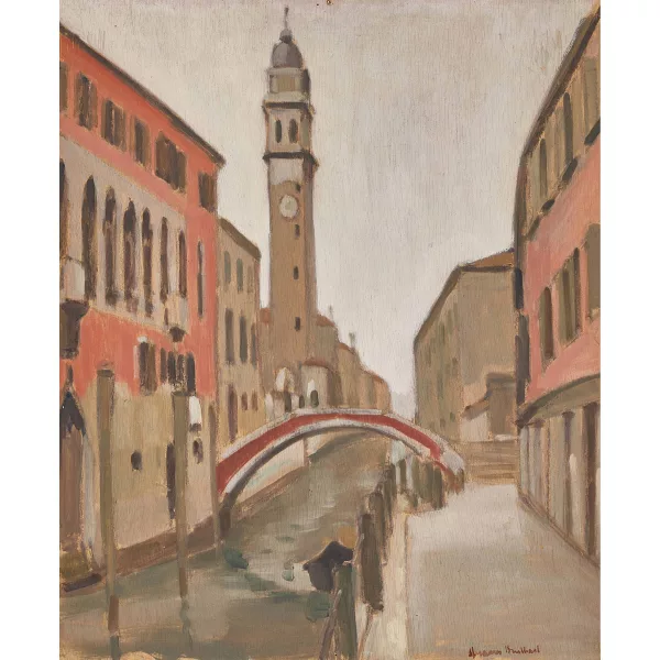 Ernest Hiram Brülhart — Brücke in Venedig.
