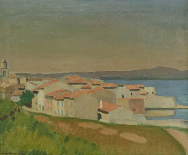 Ernest Hiram Brülhart — Le petit port de Saint-Tropez