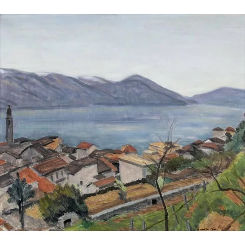 Ernest Hiram Brülhart — Ascona am Lago Maggiore.