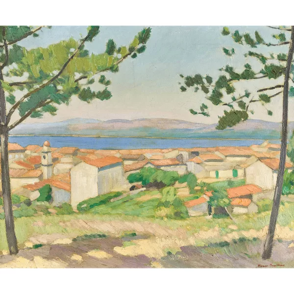 Ernest Hiram Brülhart — Südliche Landschaft.