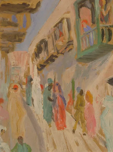 Ernesto Schiess — Algerische Frauen, 1918