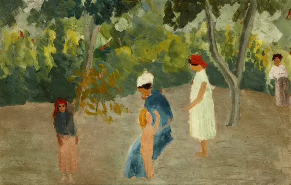 Frauen im Park