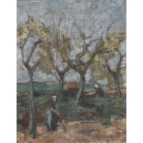 Ernst Baumann — "Frauen bei der Feldarbeit".