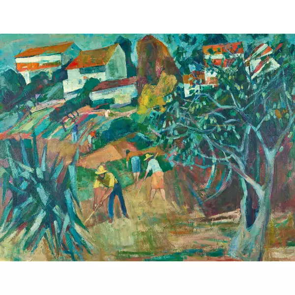 "Sommerlandschaft in Spanien"