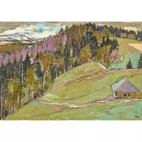 Bauernhaus in den Voralpen