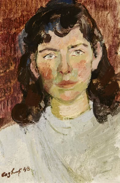 Ernst Coghuf — Portrait einer jungen Frau