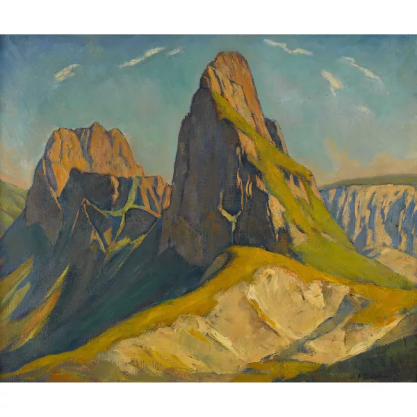 Ernst Emil Schlatter — "Fählentürme".