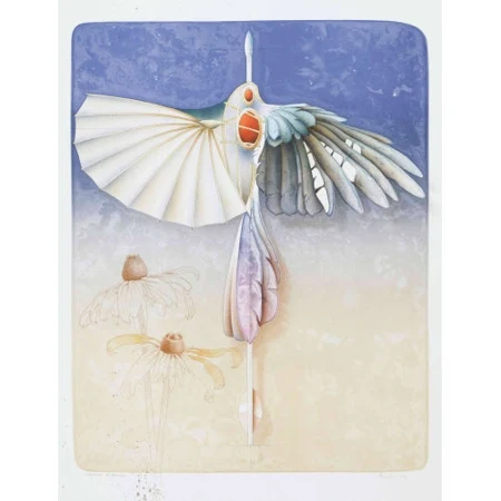 Surrealistische Blume
