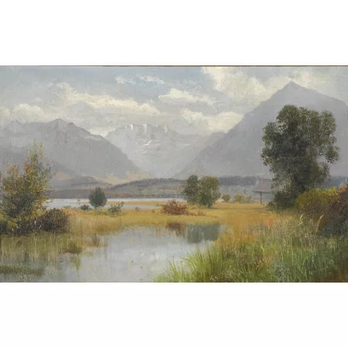 Ernst Hodel I. — Niesen und Blümlisalp.