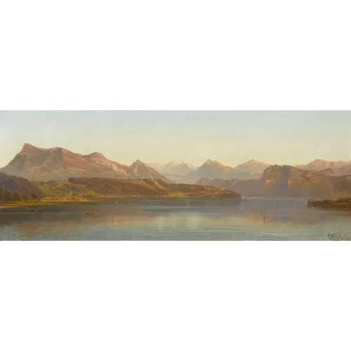 Ernst Hodel I. — "Panorama du Lac des Quatre-Cantons".