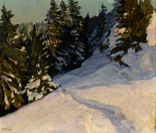 Ernst Hodel II. — Winterlandschaft