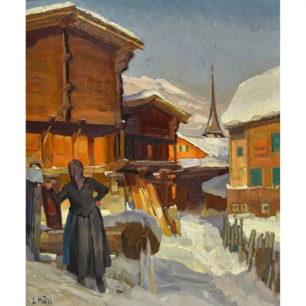Ernst Hodel II. — "Münster in Goms".