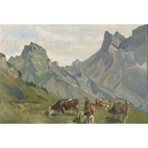 Ernst Hodel II. — "Iseltenalp".
