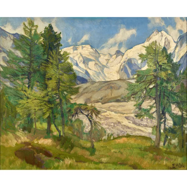 Ernst Hodel II. — Die Berninagruppe.