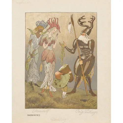 Ernst Kreidolf — "Werbung".