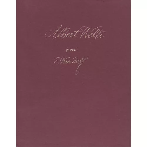 Ernst Kreidolf — "Albert Welti".