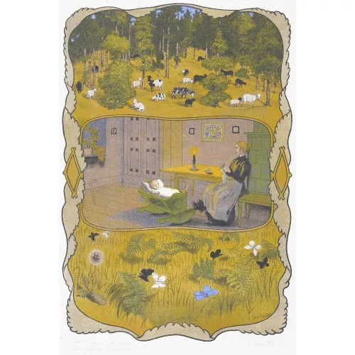 Ernst Kreidolf — Wiegenlied.