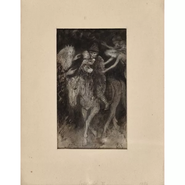 Ernst Kreidolf — "Erlkönig III".