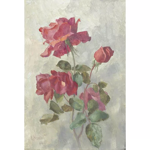 Ernst Kreidolf — "Rosen".