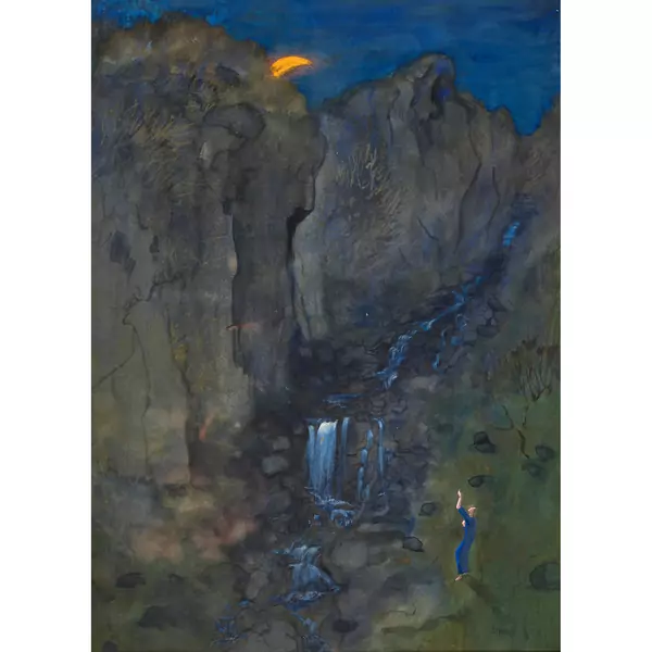 "Schlucht in Orselina"