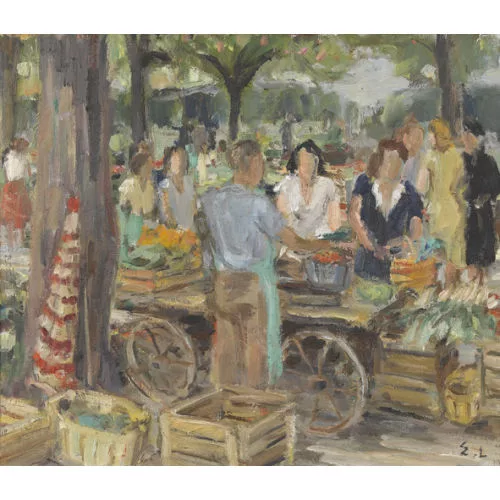 Ernst Leu — "Markt".
