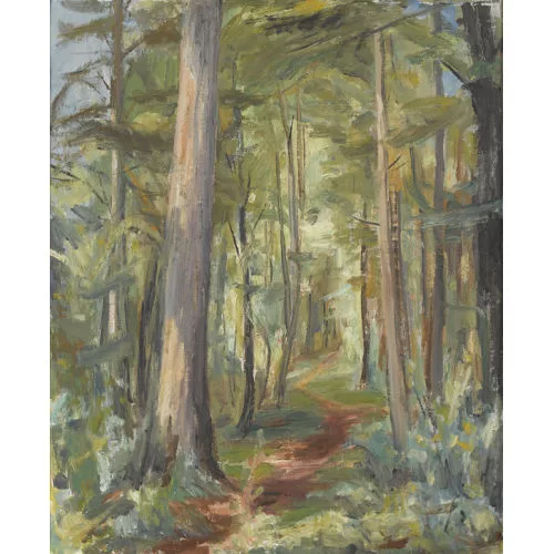 Ernst Leu — "Waldweg".