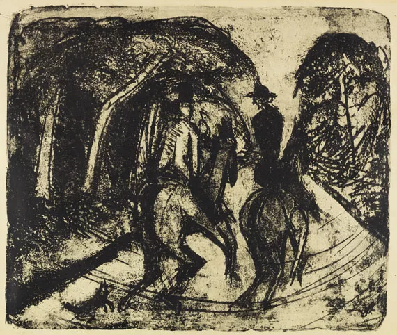 Ernst Ludwig Kirchner — Reiter im Grunewald