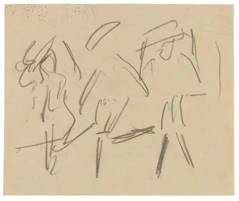 Ernst Ludwig Kirchner — Hamburger Tänzerinnen