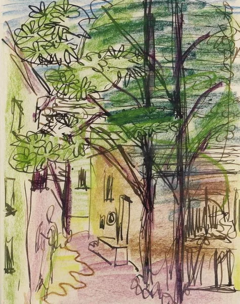 Ernst Ludwig Kirchner — Dorfstraße