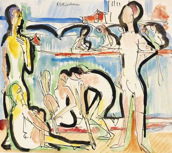 Ernst Ludwig Kirchner — Ruderer