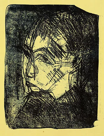 Ernst Ludwig Kirchner — Bildnis Frau Bluth