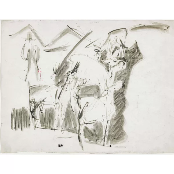Ernst Ludwig Kirchner — Hirte mit Ziegen und Kühen.