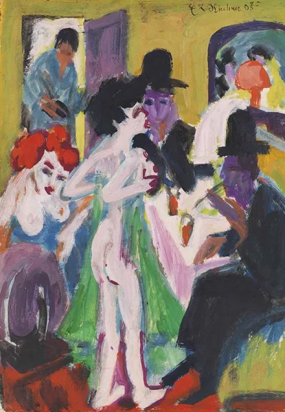 Ernst Ludwig Kirchner — Im Bordell