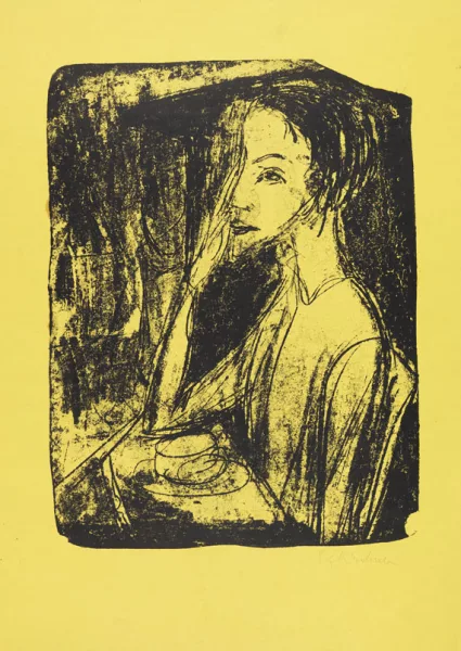 Ernst Ludwig Kirchner — Bildnis Frau Nelly Fehr