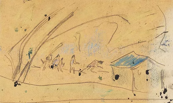 Ernst Ludwig Kirchner — Spielende Kinder