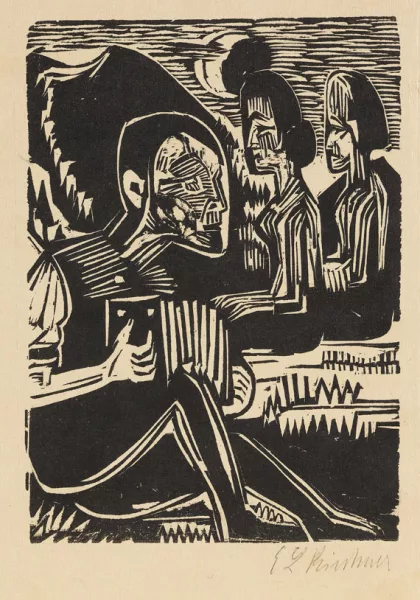 Ernst Ludwig Kirchner — Mondnacht