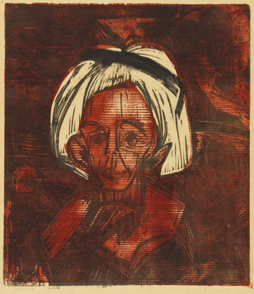 Ernst Ludwig Kirchner — Gelbhaariges Mädchen