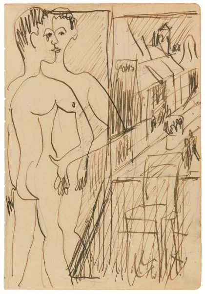 Ernst Ludwig Kirchner — Vorm Spiegel