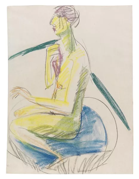 Ernst Ludwig Kirchner — Akt im Tub