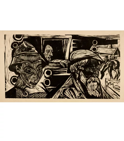 Ernst Ludwig Kirchner — Hirt, Bauer, Mädchen