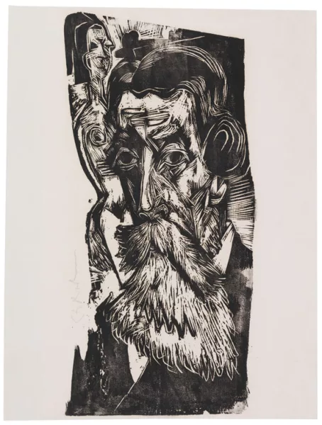 Ernst Ludwig Kirchner — Kopf Ludwig Schames