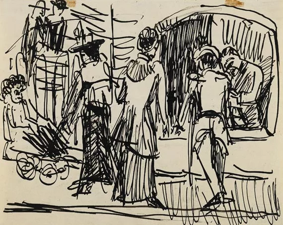 Ernst Ludwig Kirchner — Straßenszene