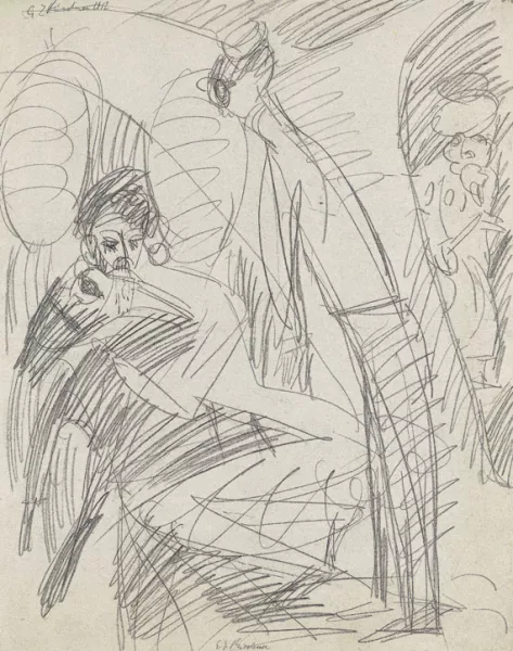 Ernst Ludwig Kirchner — Pantomime Hans Reimann: Die Rache der Tänzerin