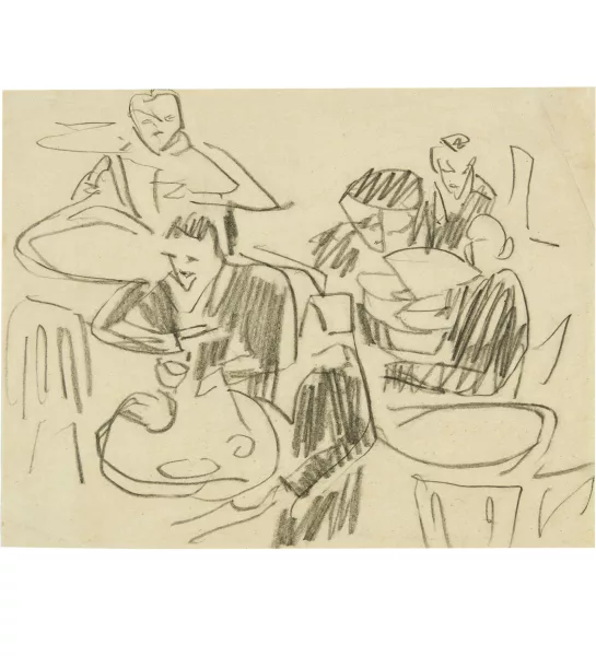 Ernst Ludwig Kirchner — Im Caféhaus