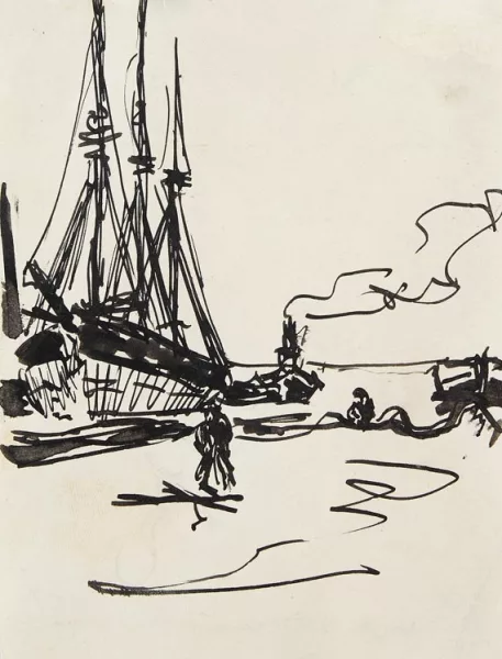 Ernst Ludwig Kirchner — Im Hafen
