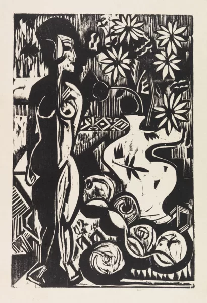 Ernst Ludwig Kirchner — Stilleben mit Plastik